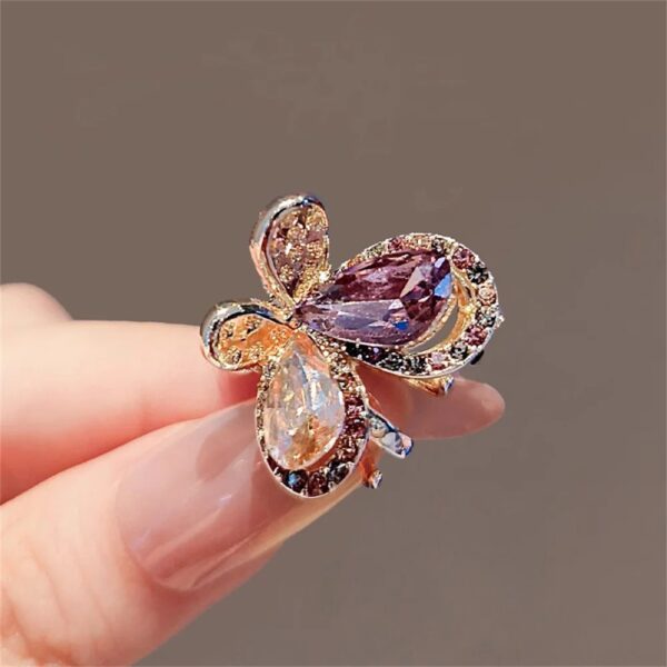 Elegant Alloy Mini Hair Claw Clip