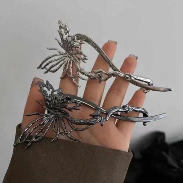 Ethereal Butterfly Alloy Hairpin - Image 4