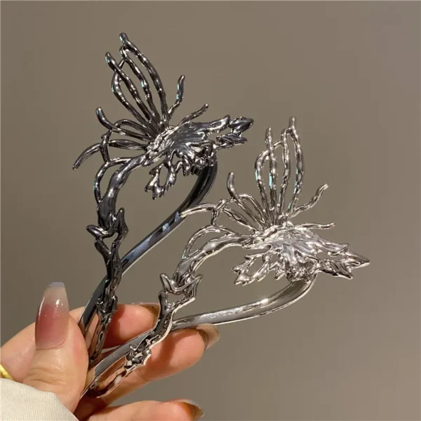 Ethereal Butterfly Alloy Hairpin